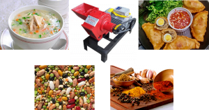 máy nghiền bột khô đỏ