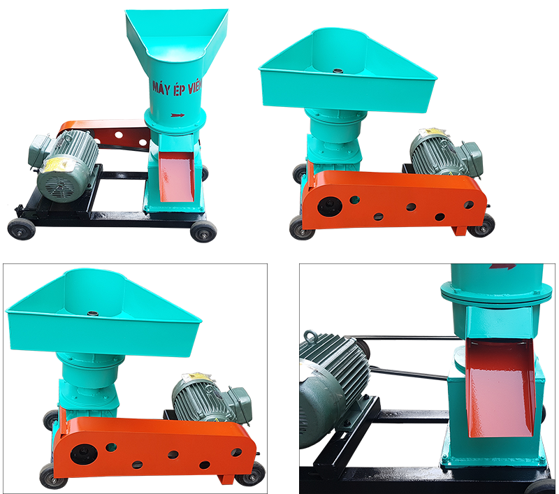 Máy ép cám viên trục đứng S250