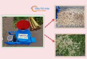 máy băm chuối đa năng