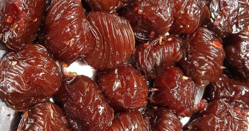 Thành phẩm ô mai mận