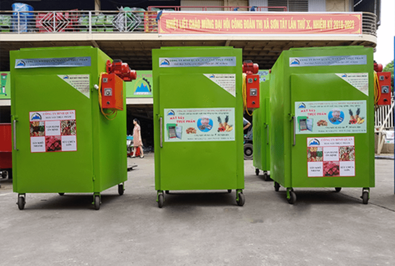 Máy sấy đa năng sấy khô các loại nguyên liệu