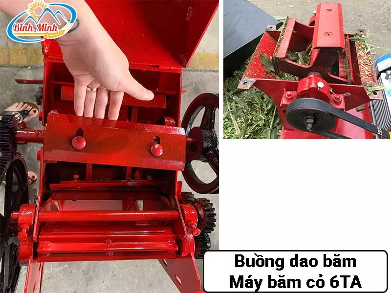 máy băm cỏ 6TA