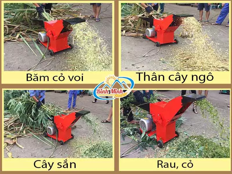 máy băm cỏ 6TA