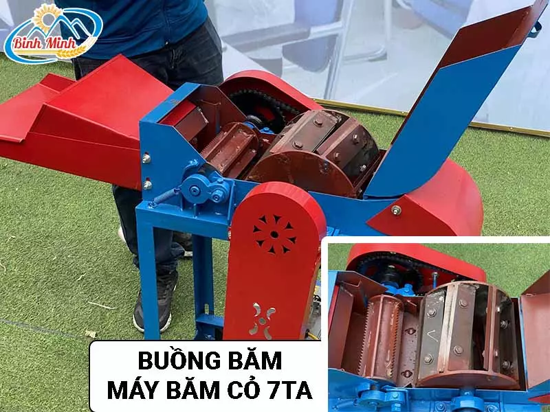 máy băm cỏ 7ta