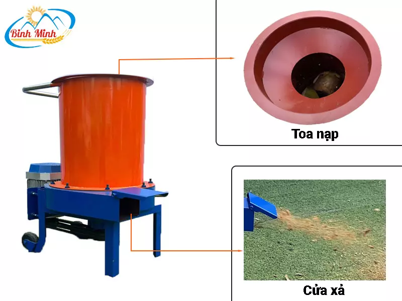 máy băm rơm dừa