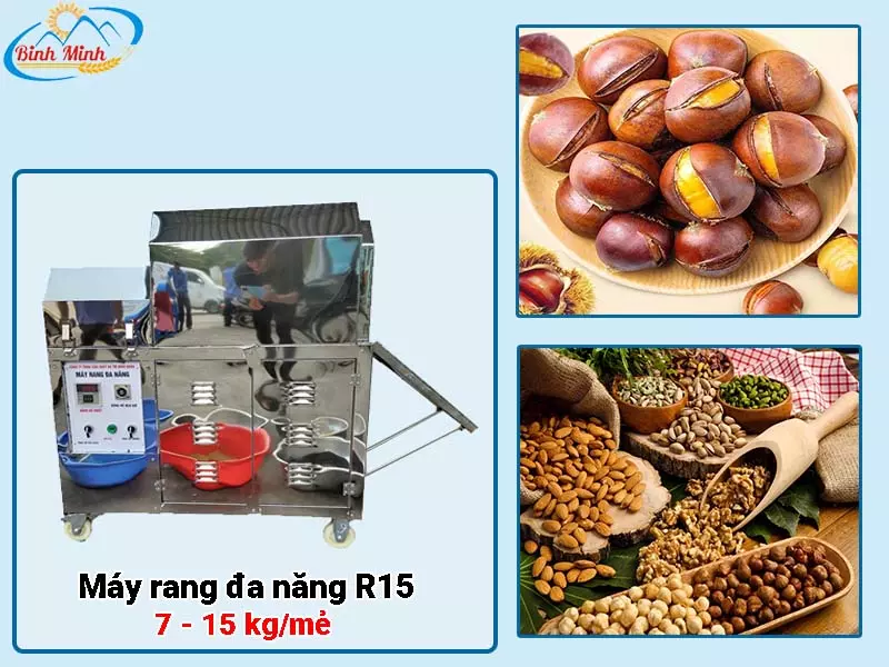 máy rang r15
