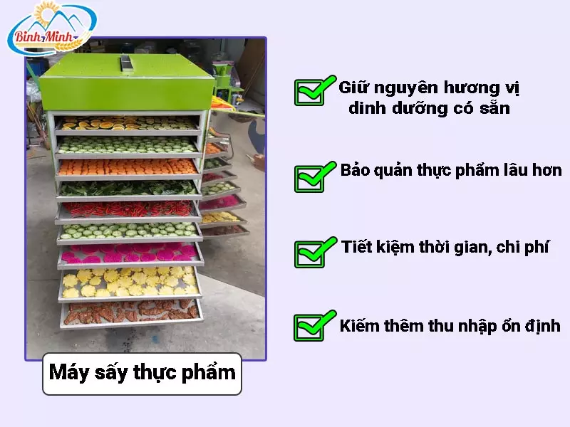 máy sấy thực phẩm
