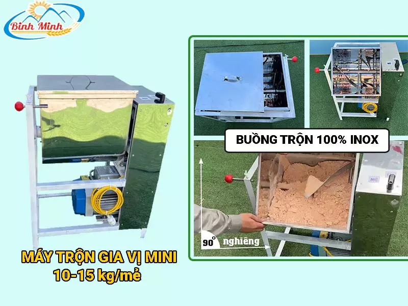máy trộn gia vị mini
