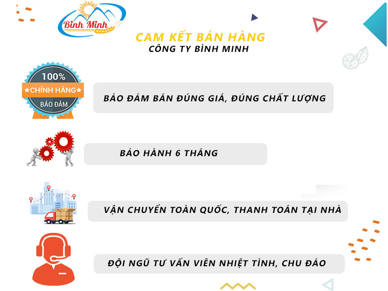 Cam kết bán hàng công ty Bình Minh