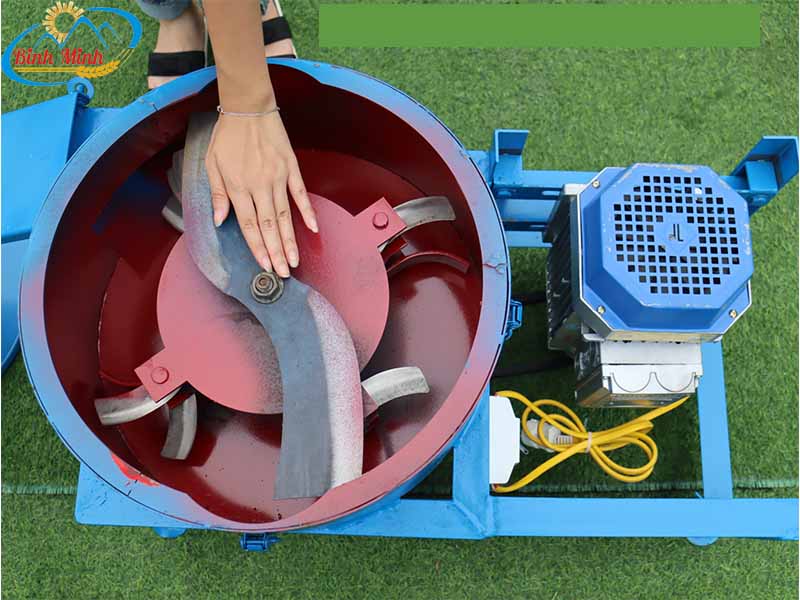Hệ thông dao băm máy băm chuối 3kw