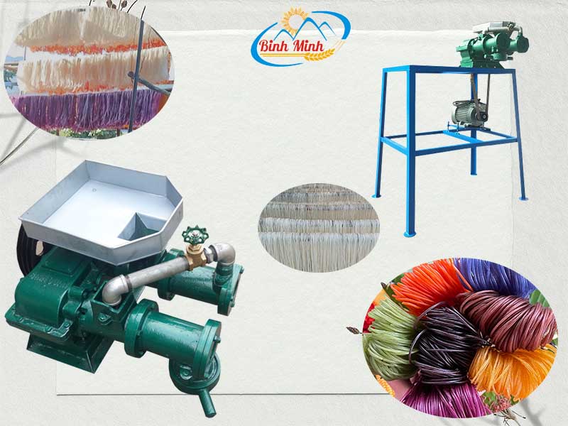 Máy đùn mỳ 2 nòng - 4