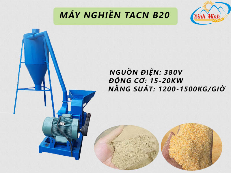 Máy nghiền thức ăn chăn nuôi B20