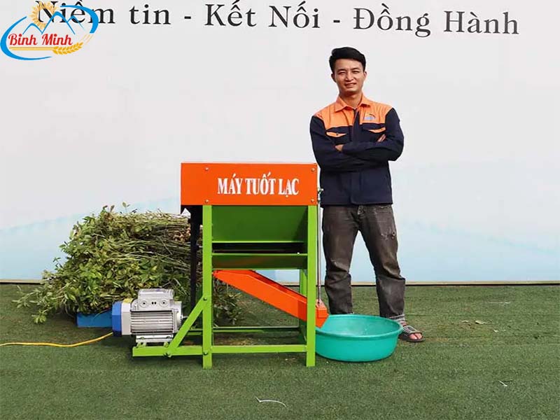 Máy tuốt lạc Bình Minh