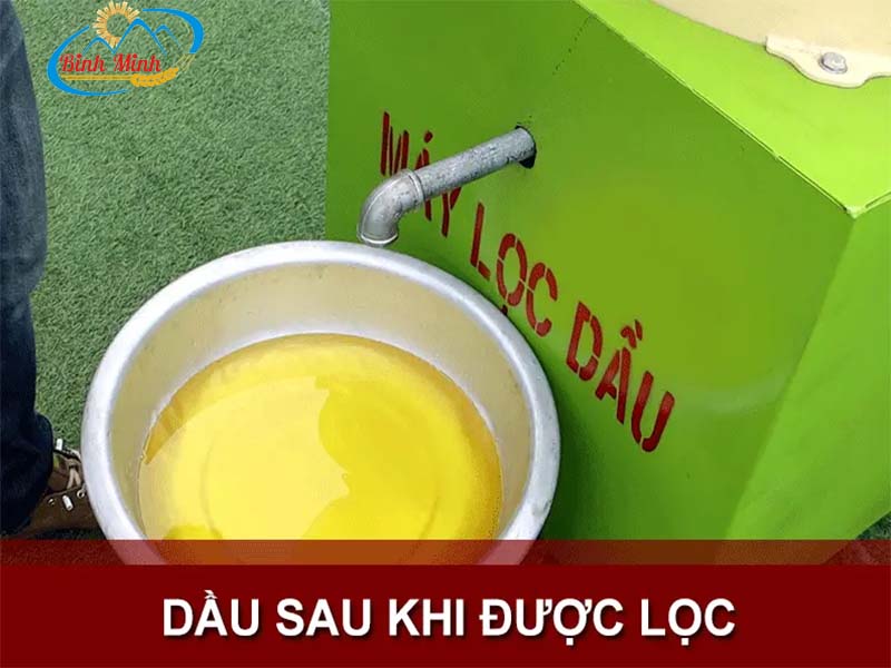 Thành phẩm máy lọc dầu 15L