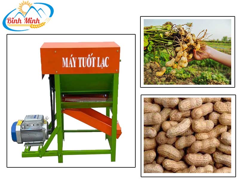 Ưu điểm của máy tuốt lạc