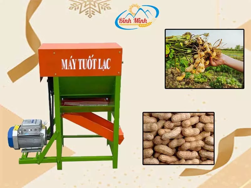 Máy tuốt lạc Bình Minh
