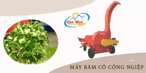 Máy băm cỏ công nghiệp- năng suất cao