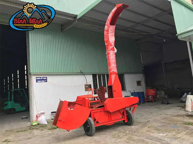 Máy băm cỏ công nghiệp