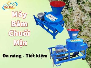 máy băm chuối mịn