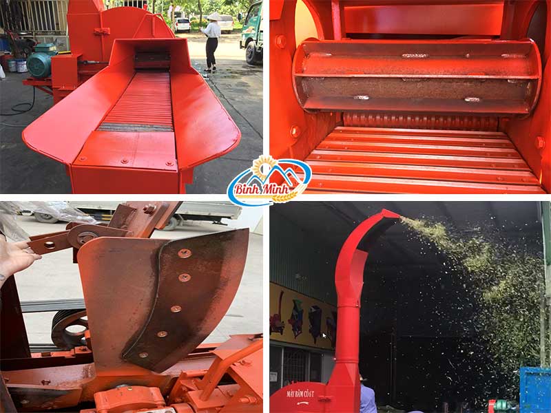 các bộ phận máy băm cỏ công suất lớn