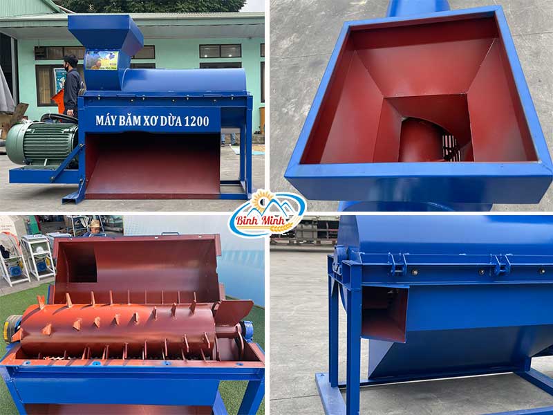 máy làm xơ dừa