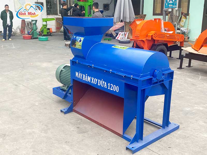 máy nghiền xơ dừa