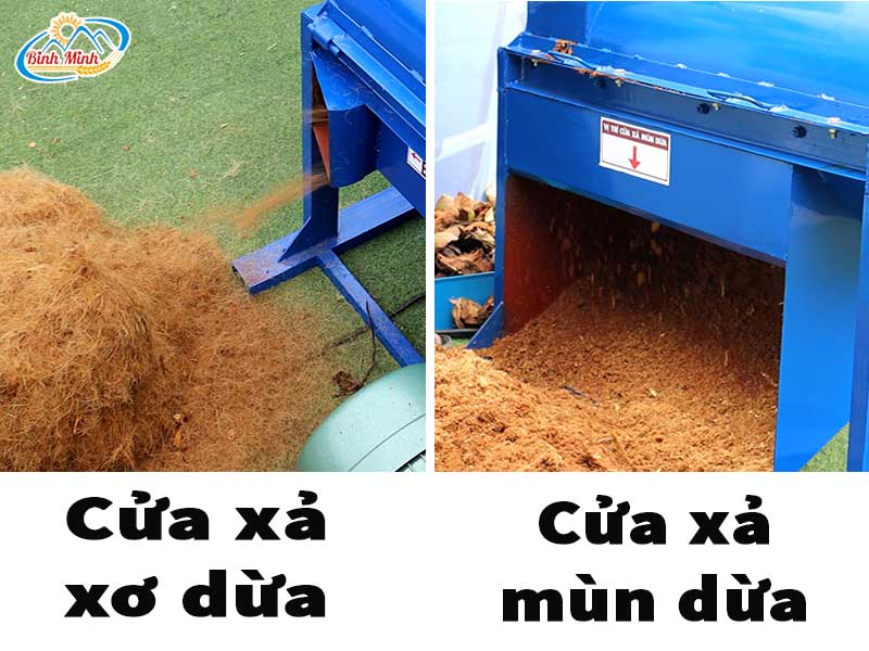 cửa xả thành phẩm