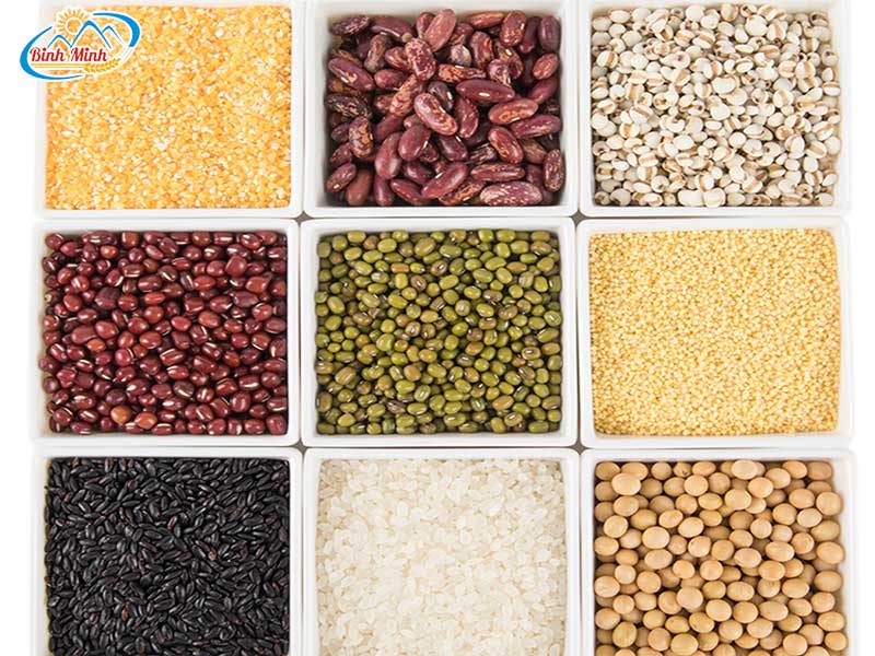 rang hạt ngũ cốc